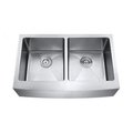 Sfc Apron Double Bowl Kitchen Sink 35375 x 22 x 10 in AP3522D